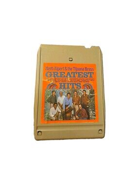 Visual Routine Cardboard Media | Am Records 8t4245 Greatest Hits Herb Alpert 8track Tape Used A ...